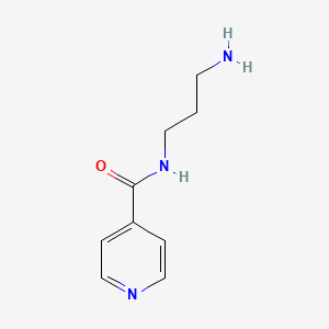 molecular formula C9H13N3O B2520865 N-(3-aminopropyl)isonicotinamide CAS No. 6108-75-4