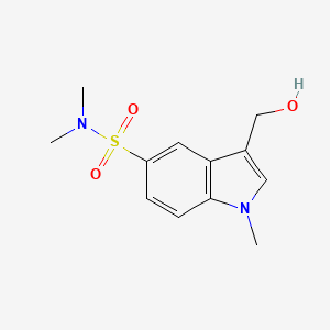 3-(Hydroxymethyl)-N,N,1-trimethyl-1H-indole-5-sulfonamide