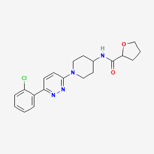 molecular formula C20H23ClN4O2 B2521253 C20H23ClN4O2 CAS No. 1396843-33-6