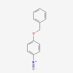 molecular formula C14H11NO B2521377 4-Benzyloxyphenylisocyanide CAS No. 356533-74-9