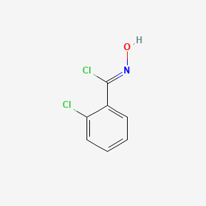 molecular formula C7H5Cl2NO B2521506 alpha,2-Dichlorobenzaldoxime CAS No. 29568-74-9