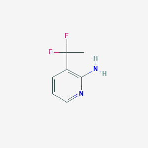 3-(1,1-Difluoroethyl)pyridin-2-amine