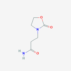 N-(2-carbamoylethyl)oxazolidinone