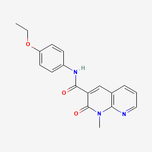 N-(4-ethoxyphenyl)-1-methyl-2-oxo-1,2-dihydro-1,8-naphthyridine-3-carboxamide