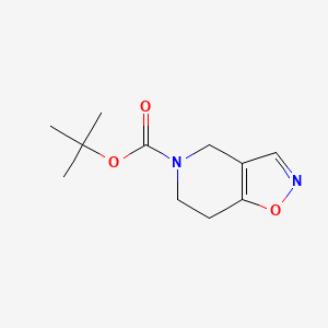 tert-butyl 6,7-dihydroisoxazolo[4,5-c]pyridine-5(4H)-carboxylate