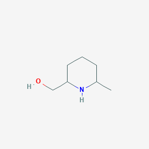 molecular formula C7H15NO B2521650 (6-Methylpiperidin-2-yl)methanol CAS No. 5763-16-6