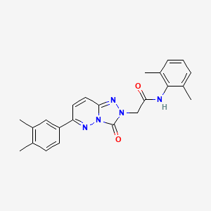 N-(2,6-dimethylphenyl)-2-(6-(3,4-dimethylphenyl)-3-oxo-[1,2,4]triazolo[4,3-b]pyridazin-2(3H)-yl)acetamide