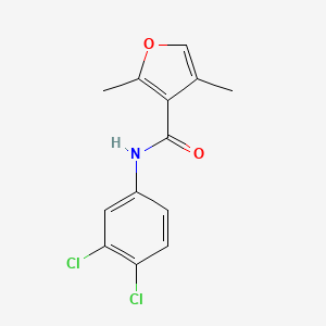N-(3,4-dichlorophenyl)-2,4-dimethylfuran-3-carboxamide