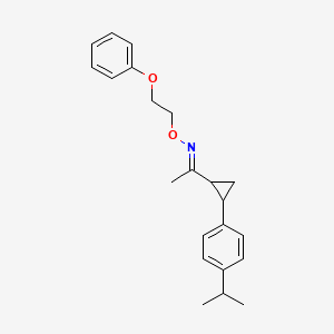 1-[2-(4-isopropylphenyl)cyclopropyl]-1-ethanone O-(2-phenoxyethyl)oxime