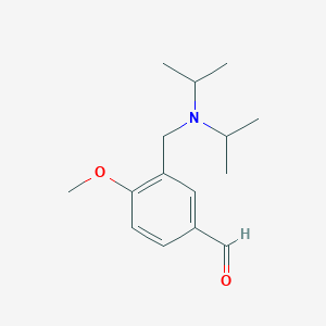 3-[(Diisopropylamino)methyl]-4-methoxybenzaldehyde