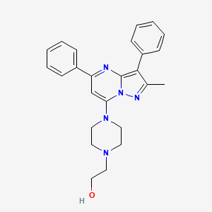 molecular formula C25H27N5O B2521876 KRAS inhibitor-3 