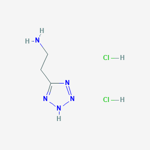 2-(1H-1,2,3,4-tetrazol-5-yl)ethan-1-amine dihydrochloride