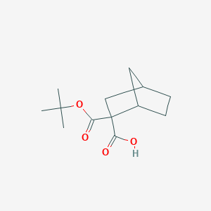 2-[(Tert-butoxy)carbonyl]bicyclo[2.2.1]heptane-2-carboxylic acid