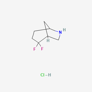 2,2-Difluoro-6-azabicyclo[3.2.1]octane hydrochloride