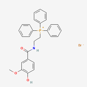 molecular formula C28H27BrNO3P B2522044 Mito-apocynin (C2) 