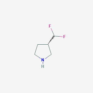(S)-3-(Difluoromethyl)pyrrolidine