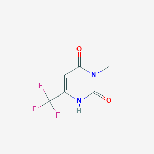 3-ethyl-6-(trifluoromethyl)-2,4(1H,3H)-pyrimidinedione