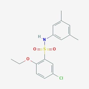 5-chloro-N-(3,5-dimethylphenyl)-2-ethoxybenzene-1-sulfonamide