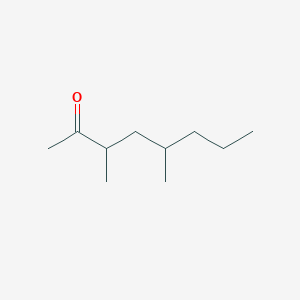 molecular formula C10H20O B025222 3,5-Dimethyl-2-octanone CAS No. 19781-14-7