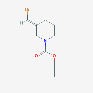 molecular formula C11H18BrNO2 B2522201 Tert-butyl (3E)-3-(bromomethylidene)piperidine-1-carboxylate CAS No. 1937323-27-7