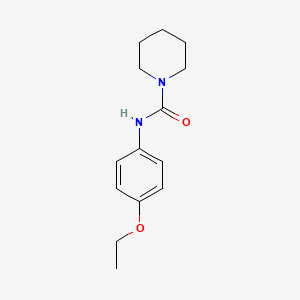 molecular formula C14H20N2O2 B2522205 N-(4-ethoxyphenyl)piperidine-1-carboxamide CAS No. 36879-55-7