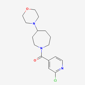 1-(2-Chloropyridine-4-carbonyl)-4-(morpholin-4-yl)azepane