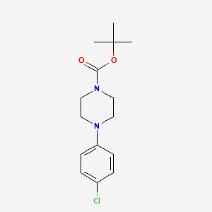 molecular formula C15H21ClN2O2 B2522294 叔丁基4-(4-氯苯基)哌嗪-1-羧酸酯 CAS No. 1070716-32-3