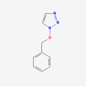 molecular formula C9H9N3O B2522329 1-(benzyloxy)-1H-1,2,3-triazole CAS No. 26957-01-7