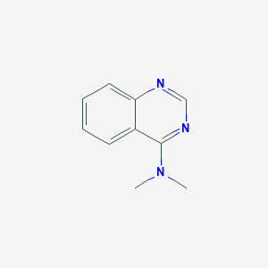 molecular formula C10H11N3 B2522506 N,N-DIMETHYLQUINAZOLIN-4-AMINE CAS No. 22754-14-9