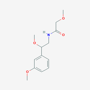 2-methoxy-N-(2-methoxy-2-(3-methoxyphenyl)ethyl)acetamide