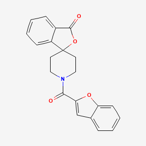 1'-(benzofuran-2-carbonyl)-3H-spiro[isobenzofuran-1,4'-piperidin]-3-one