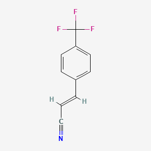 3-[4-(Trifluoromethyl)phenyl]prop-2-enenitrile