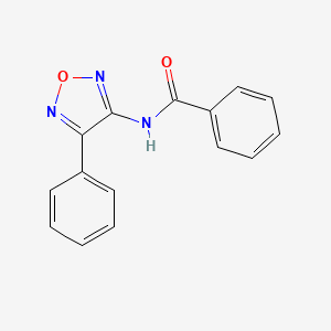 N-(4-phenyl-1,2,5-oxadiazol-3-yl)benzamide