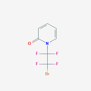 2-Pyridone-N-tetrafluorobromoethane