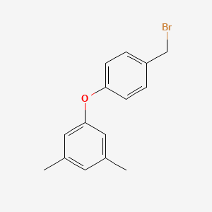 1-[4-(Bromomethyl)phenoxy]-3,5-dimethylbenzene