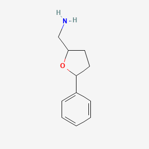 (5-Phenyloxolan-2-yl)methanamine