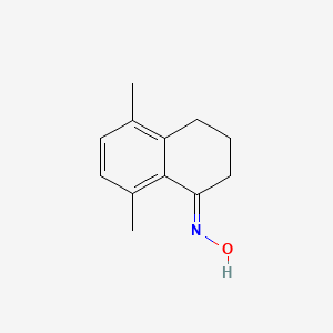 N-[(1E)-5,8-dimethyl-1,2,3,4-tetrahydronaphthalen-1-ylidene]hydroxylamine