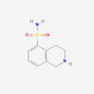B2522998 1,2,3,4-Tetrahydroisoquinoline-5-sulfonamide CAS No. 1153247-92-7