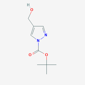 B2523106 1-Boc-4-(hydroxymethyl)pyrazole CAS No. 1203-68-5; 199003-22-0