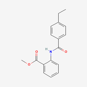 Methyl 2-[(4-ethylbenzoyl)amino]benzoate