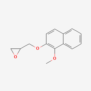 2-[(1-Methoxynaphthalen-2-yl)oxymethyl]oxirane