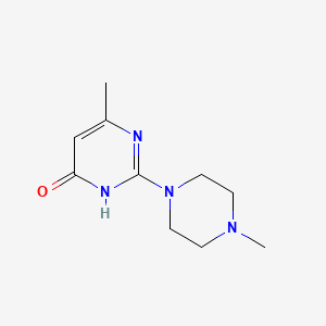 6-Methyl-2-(4-methylpiperazin-1-yl)pyrimidin-4-ol