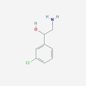 molecular formula C8H10ClNO B2523586 2-Amino-1-(3-chlorophenyl)ethanol CAS No. 53360-89-7