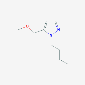 molecular formula C9H16N2O B2523613 1-butyl-5-(methoxymethyl)-1H-pyrazole CAS No. 1856076-53-3