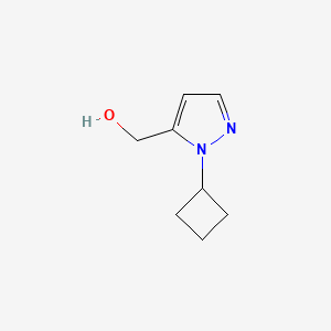 molecular formula C8H12N2O B2523732 (1-CYCLOBUTYL-1H-PYRAZOL-5-YL)METHANOL CAS No. 2137833-57-7