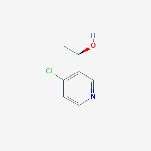 molecular formula C7H8ClNO B2524068 (R)-1-(4-Chloropyridin-3-yl)ethanol CAS No. 949003-66-1