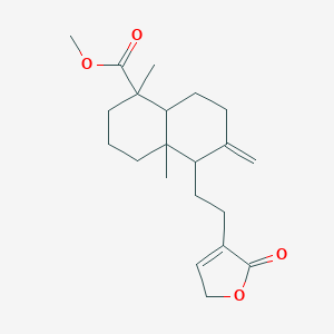 molecular formula C21H30O4 B025242 Pinusolide CAS No. 31685-80-0