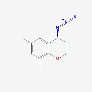 (4S)-4-Azido-6,8-dimethyl-3,4-dihydro-2H-chromene