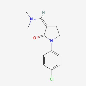 1-(4-Chlorophenyl)-3-[(dimethylamino)methylene]-2-pyrrolidinone