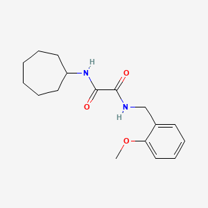 N1-cycloheptyl-N2-(2-methoxybenzyl)oxalamide